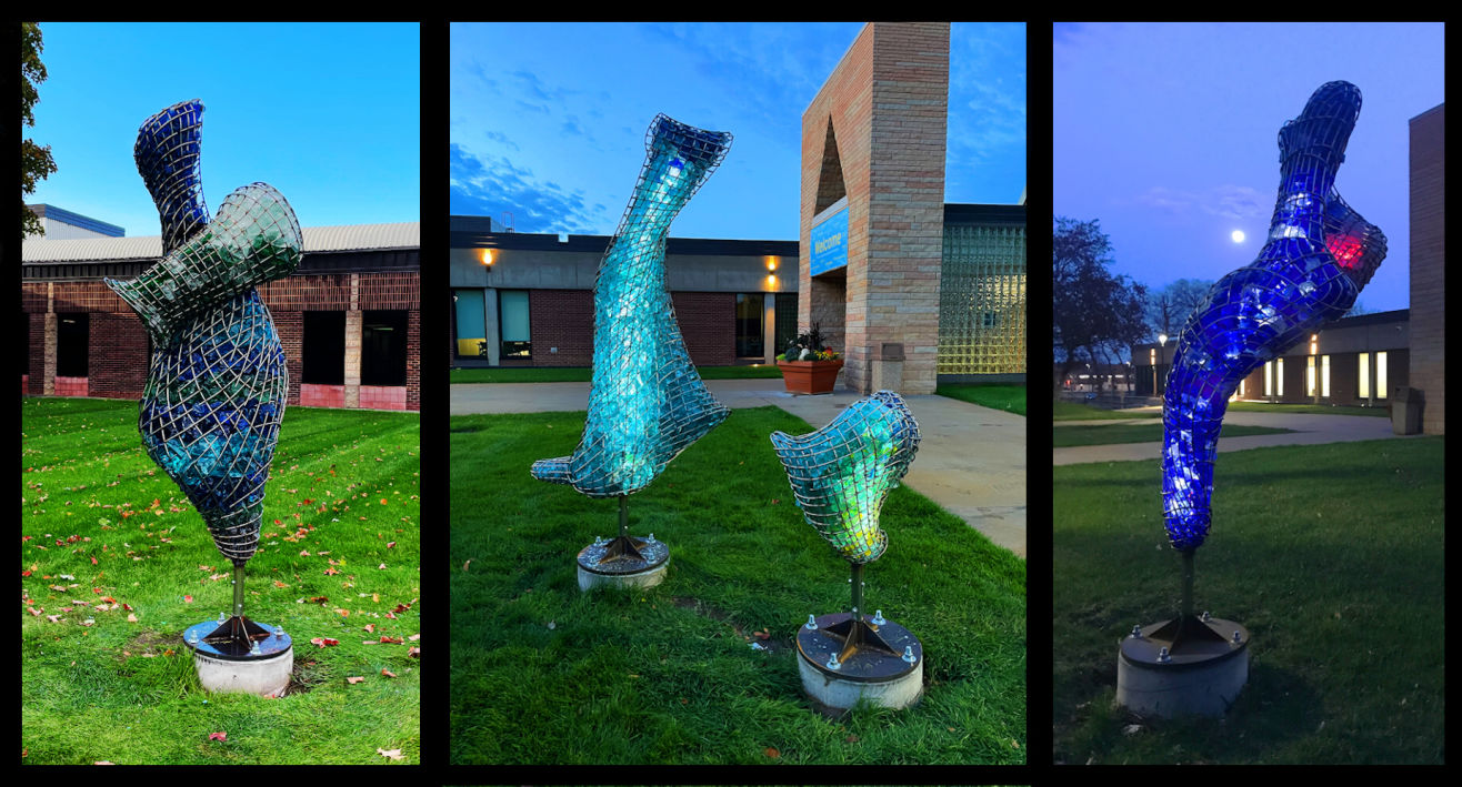 Three Sisters by Karl Unnasch at Anoka-Ramsey Community College