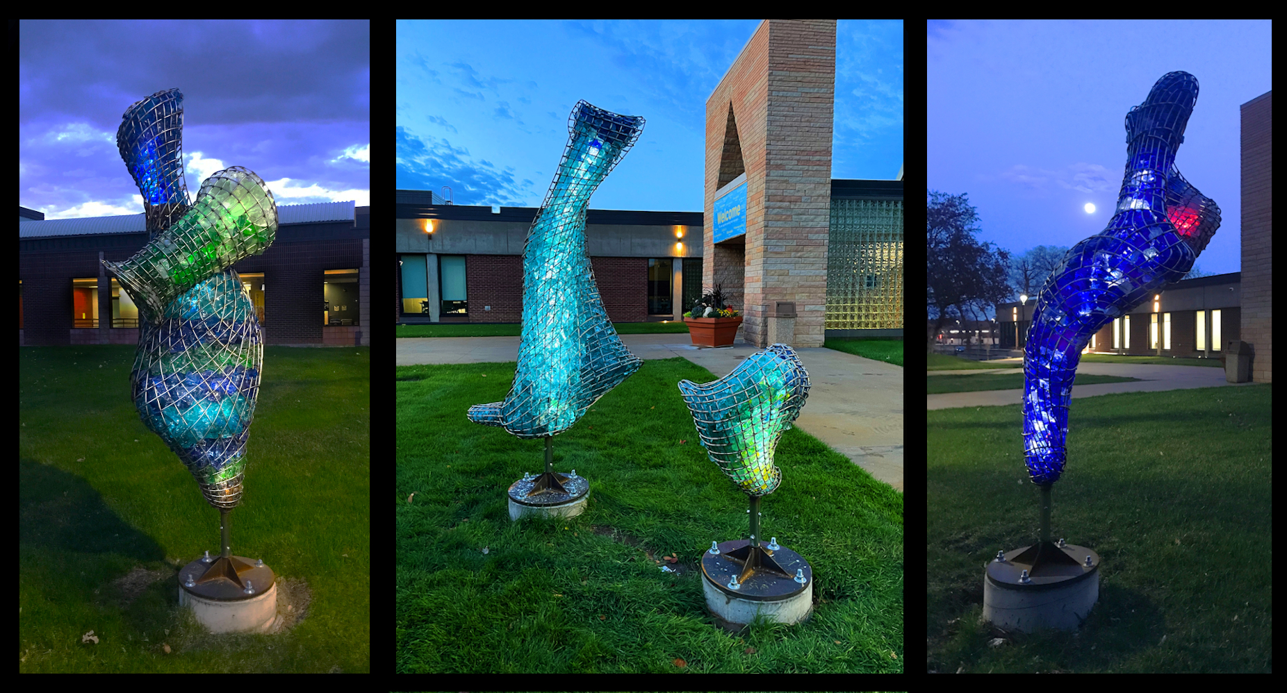 Three Sisters by Karl Unnasch, Anoka-Ramsey Community College